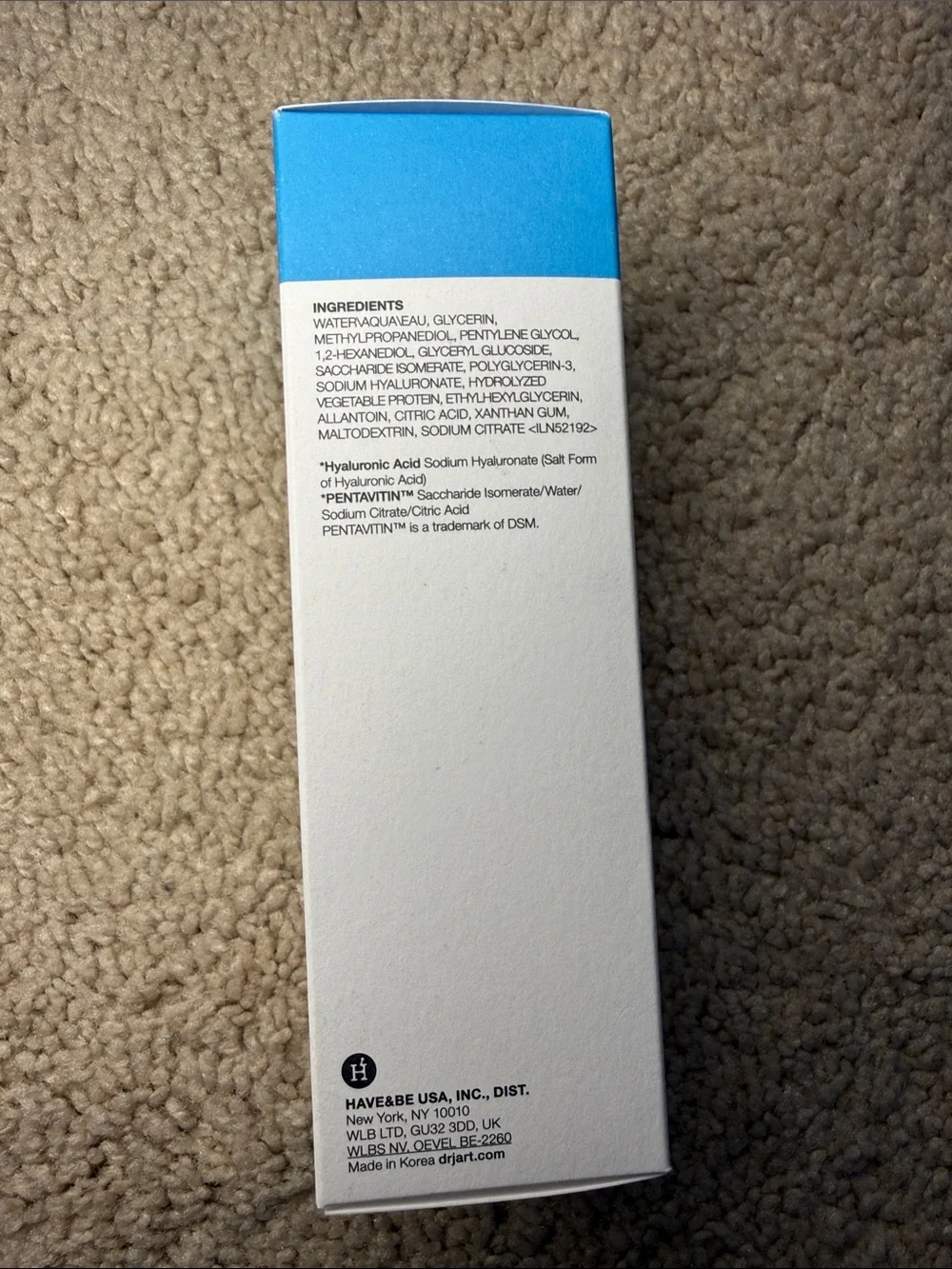NIB - Dr. Jart Vital Hydra Solution Treatment Essence